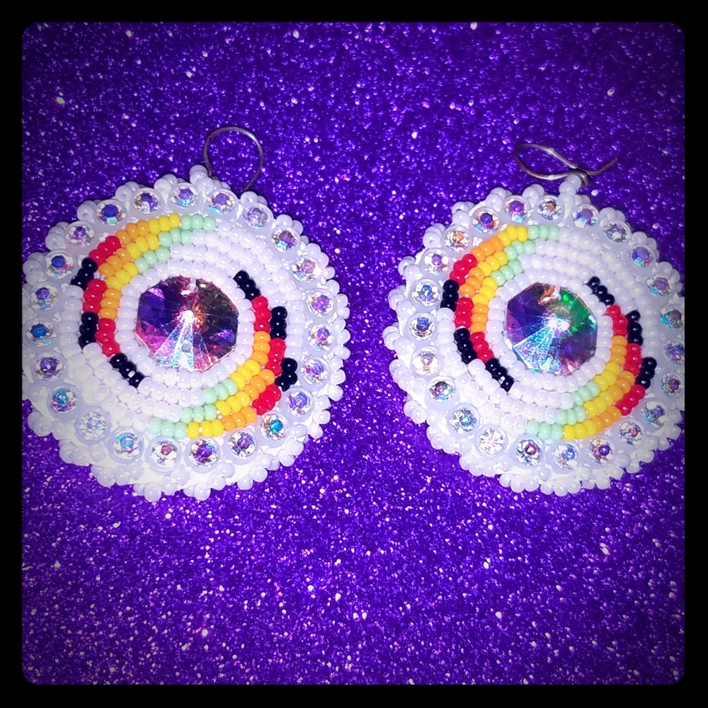 Beaded earrings
